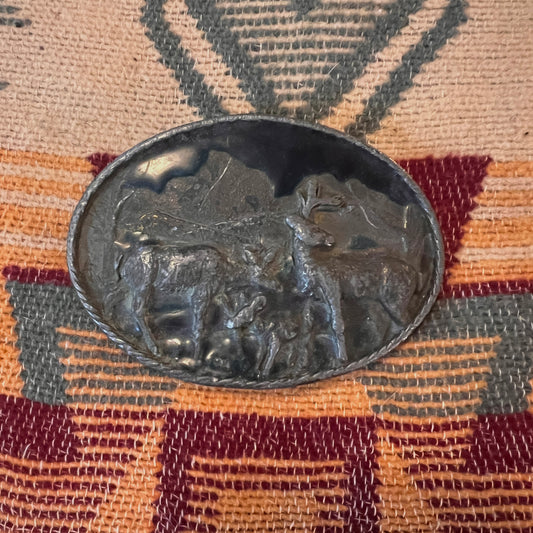 Belt Buckle Deer