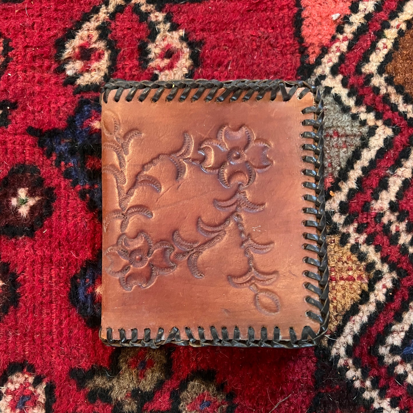 Wallet Floral Tooled