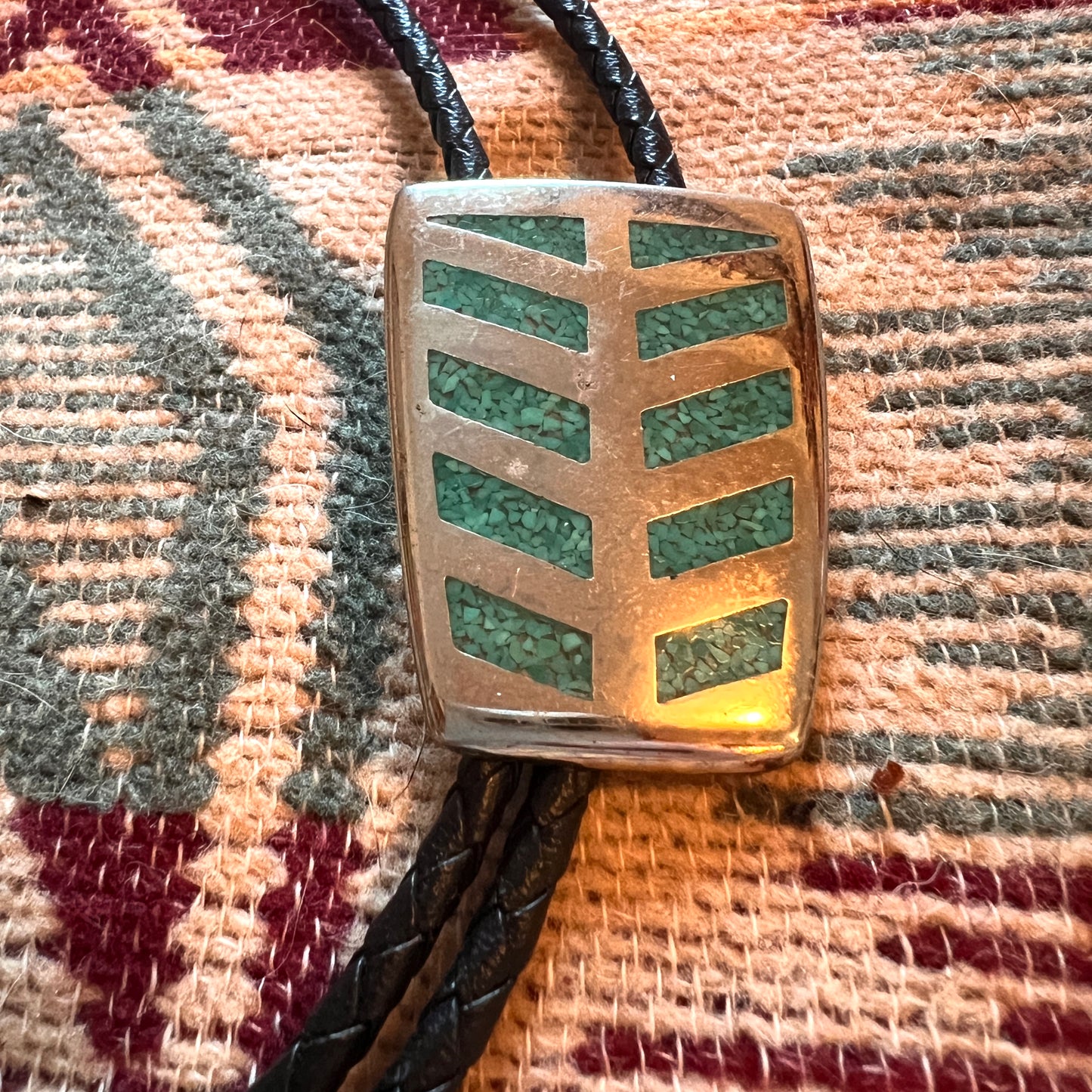 Bolo-Turquoise Inlay