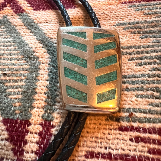 Bolo-Turquoise Inlay