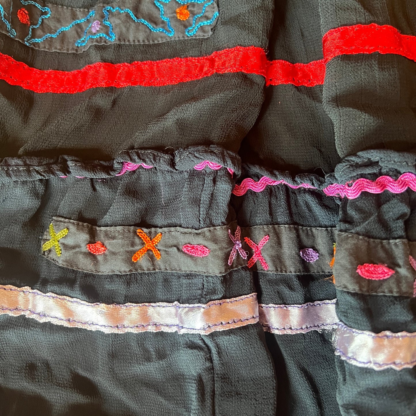 Skirt Colorful Ribbon