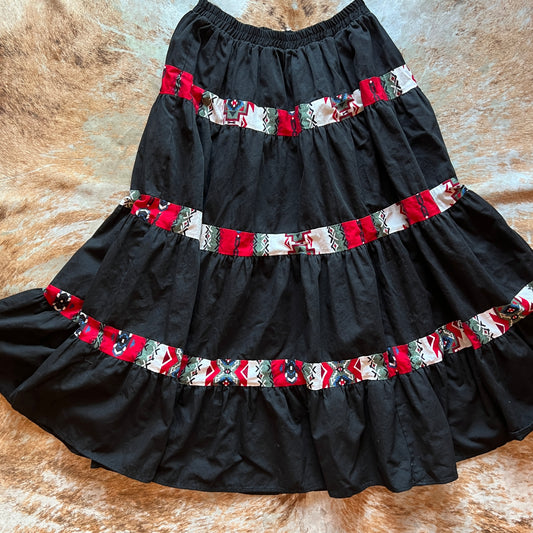 Skirt Aztec Black