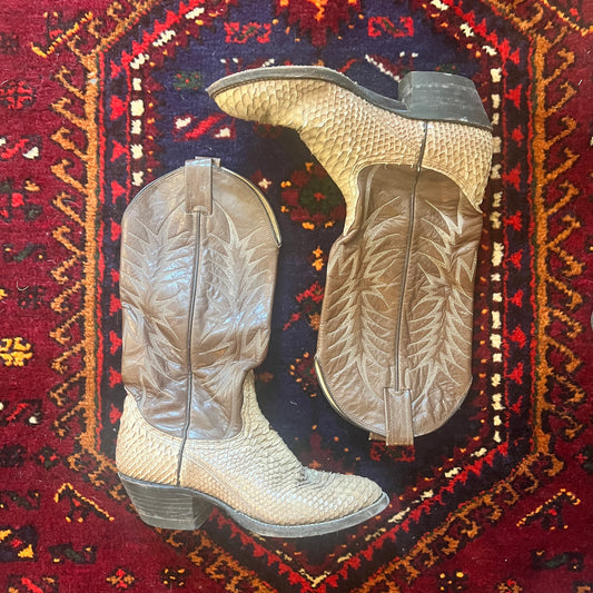 Boots Nocona Snakeskin 6 1/2