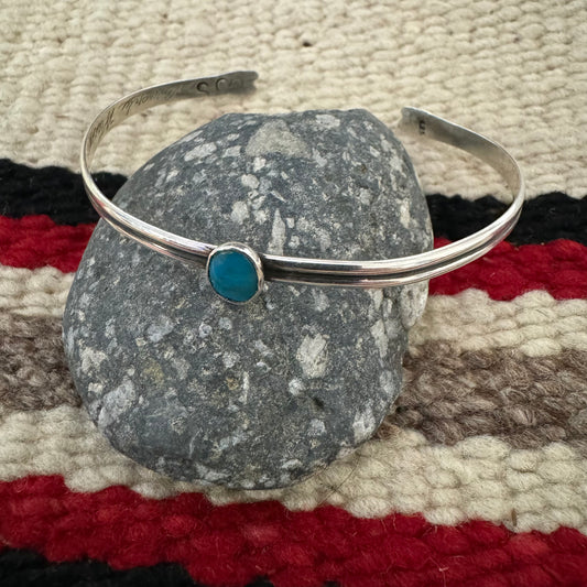 Sterling and Turquoise Cuff