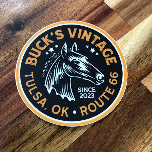 Buck’s Vintage Sticker