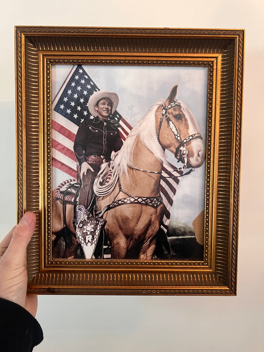 Framed Photo of Roy Rogers