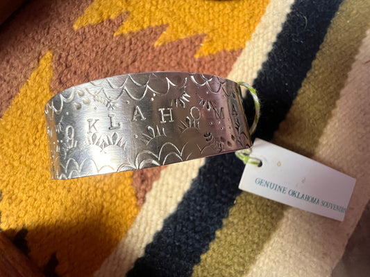 German Silver Cuff “Oklahoma”