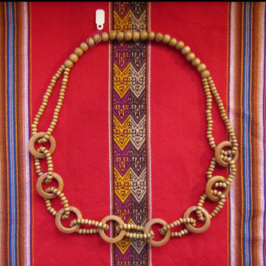 Wood Bead Necklace