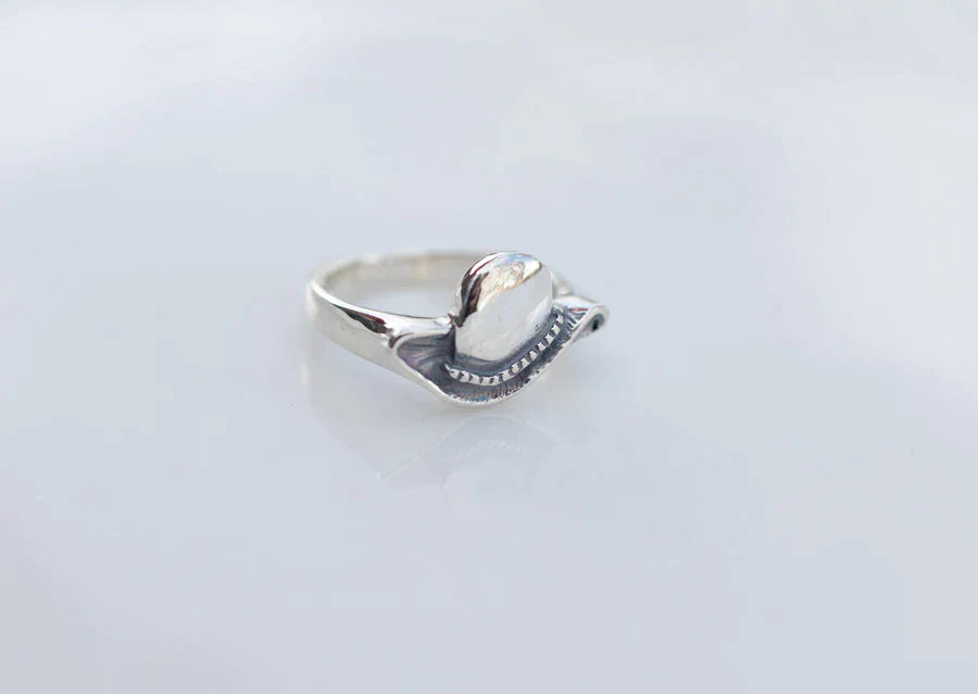 Cowboy Hat Ring - Sterling Silver