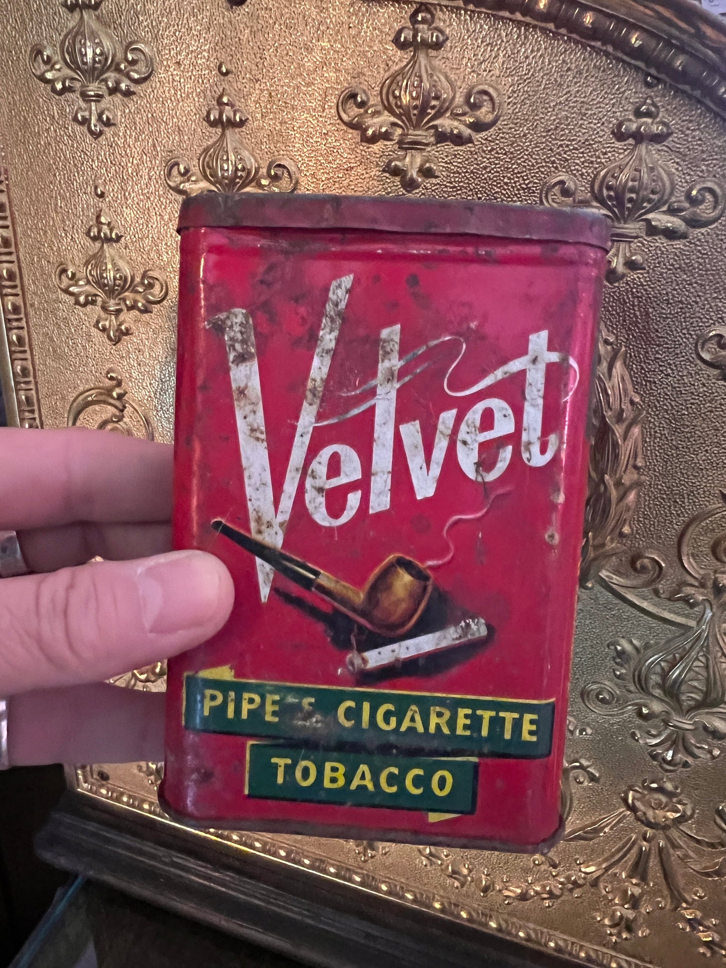 Velvet Tobacco Can